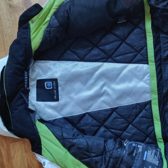 Blue icon ski coat - Picture 4 of 5